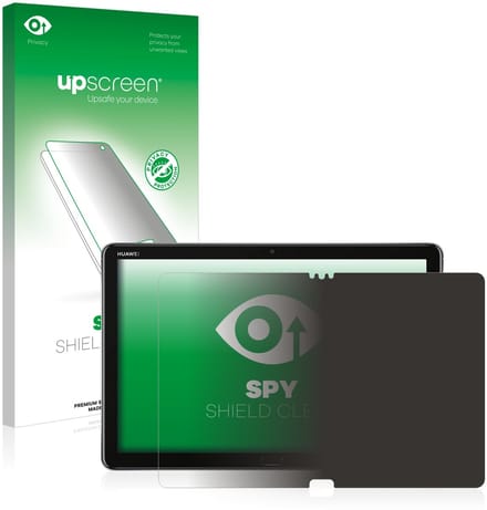 upscreen - privacy screenprotector voor Huawei MediaPad M5 Lite 10.1" - Folie Beschermfolie Blauwlichtfilter