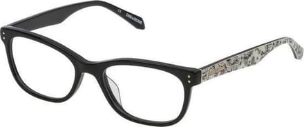 Ladies'Spectacle frame Zadig & Voltaire VZV16452700K Black (ø 52 mm)