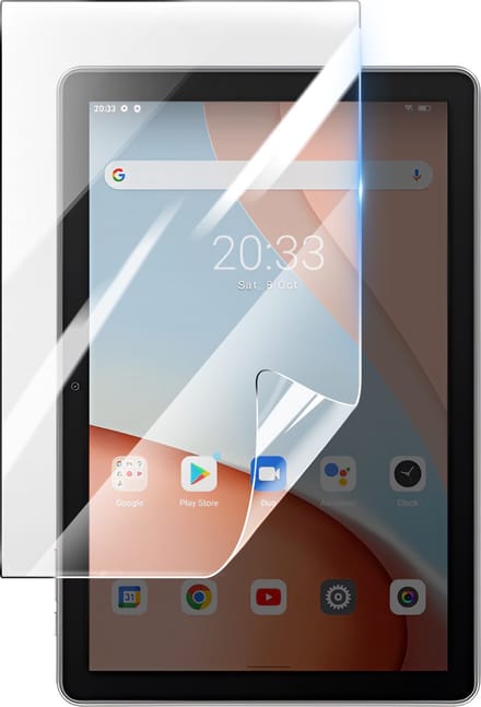 3mk, Geschikt voor Blackview Tab 7, Schokbestendige Hydrogel Screenprotector, Transparant