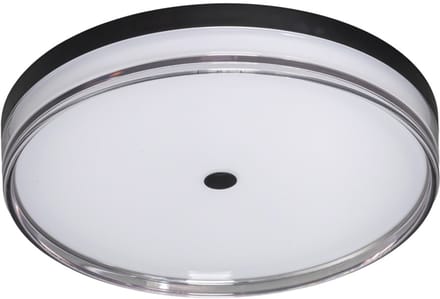 ETH Jill Led plaf rond 3 step dimm. 2800k 32w IP40 zwart 40x7cm + mem. Ra90