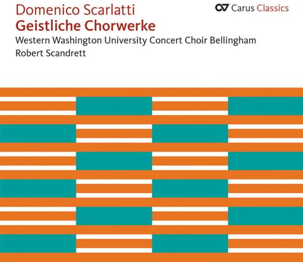 Western Washington University Concert Choir Bellingham, Dr. Robert Scandrett - Scarlatti: Geistliche Chorwerke (CD)