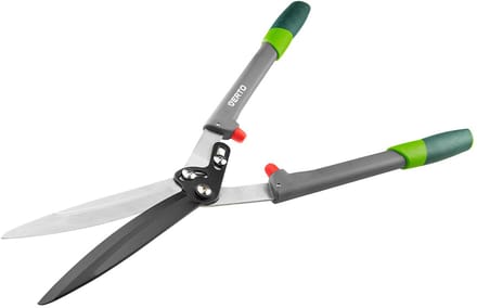 Verto Heggeschaar Fiberglas PRO Pro Grip Handvat 200mm Blad PTFE Blad Gegolfd