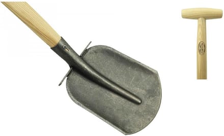 De Wit Bats met opstapjes essen steel 1100mm