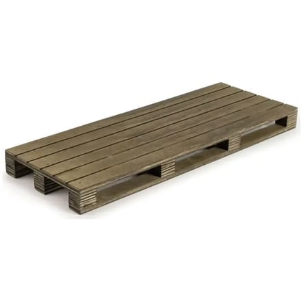 Mini-palletbakje voor voedselservice Lacor