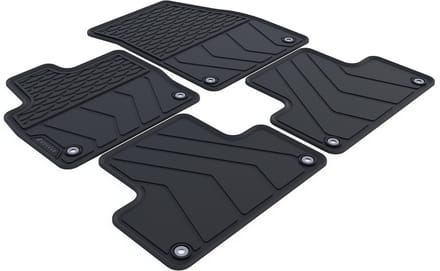 Rubber Automatten geschikt voor Land Rover Range Rover Evoque - 2011-2019 - 4-delig - Uitvoering: 3/5-deurs
