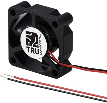 TRU COMPONENTS TC-MX3010-5V0.18A Axiaalventilator 5 V/DC 6 m³/h (l x b x h) 30 x 30 x 10 mm