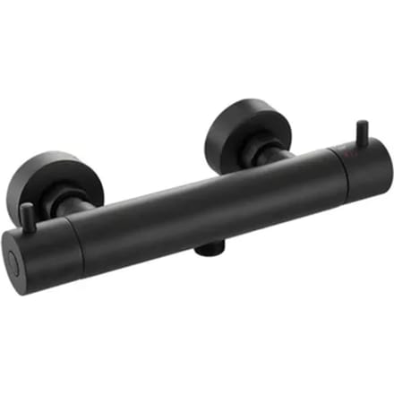 Van Marcke Go Thermostatische Douchekraan Cocoon - Zwart - 15 Cm