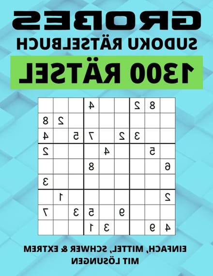 Sudoku Puzzelboek - Grote Puzzels - Hersentraining - 1300 Puzzels - 185 Pagina's - Niet gespecificeerd