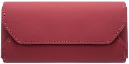 Auto Opbergdoos - Brillenhouder Clip - Auto Interieur - Elegante Stijl - 16 cm - Rood
