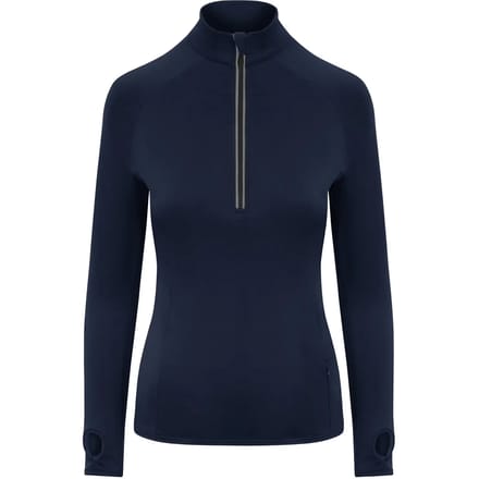 Damessportshirt 'Cool-Flex 1/2 Zip Top' Navy - M