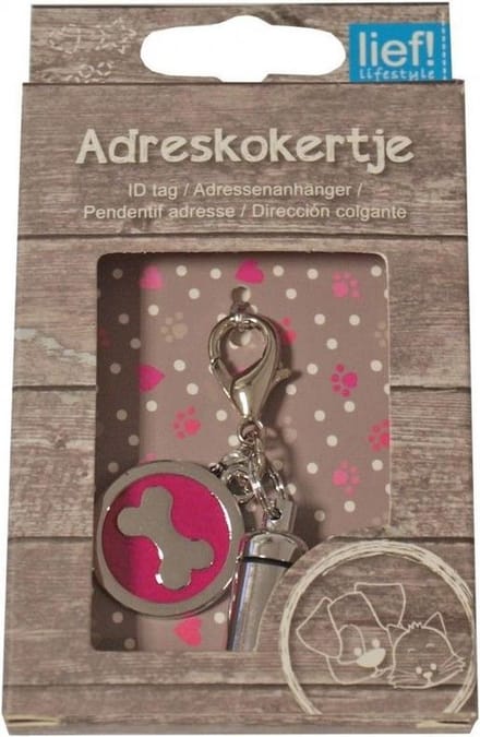 lief! Girls Adreskokertje - Donkerroze