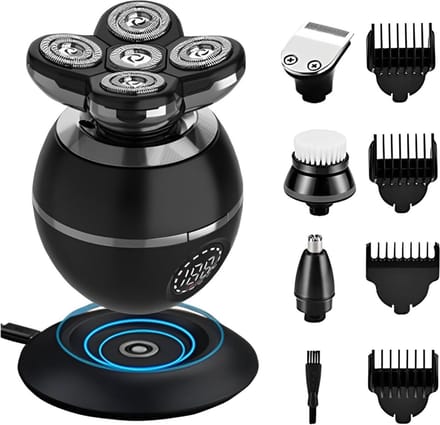 White-Label® - Scheerapparaat Mannen - Bodygroomer - Trimmer - Zwart