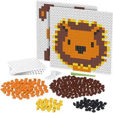 Biobuddi Pixel Create - Leeuw en Hond