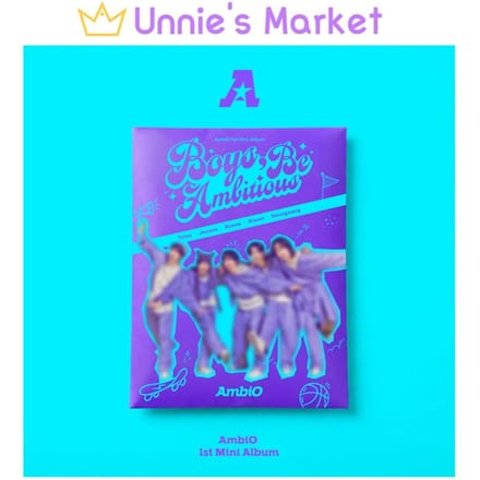 AmbiO [Boys Be Ambitious] 1er Mini Album + Cadeau Gratuit 1EA purple