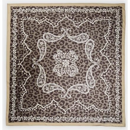 Stradivarius Sjaal met luipaardprint  Kaki OS