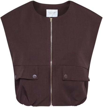 SISTERS POINT Garwin-ve3 - Dames gilet - Berry - Maat S