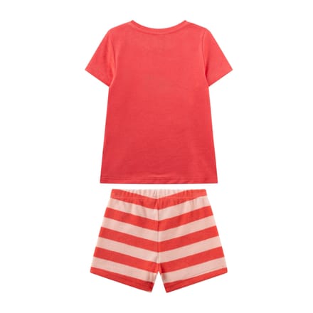 Sanetta Pyjama Schlafanzug Erdbeeren Pyjama Kids Set van 1