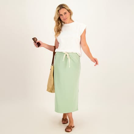 Je m'appelle Dames Rok - Groen - Maat M