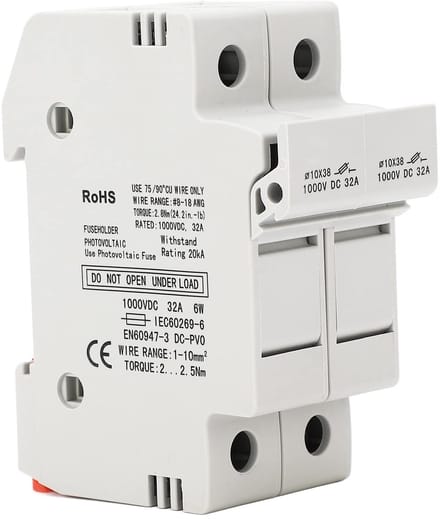 Allecto - Dc Fuse Holder - Hoogwaardige Bescherming tegen