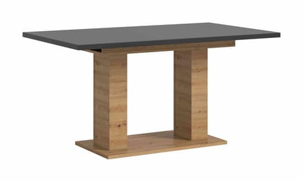 Motion eettafel D uitschuifbaar Artisan NB grijs NB - 90x150x76cm