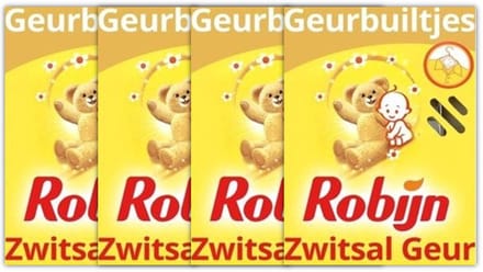 Robijn Geurbuiltjes Zwitsal - 4 x 3 Stuks