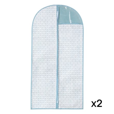 CALICOSY - Pak van 2 hoezen voor meerdere kledingstukken 60x120cm