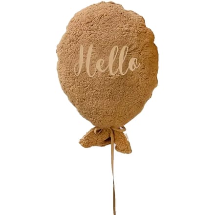Zachte camel decoratieballon hello light Malomi Kids