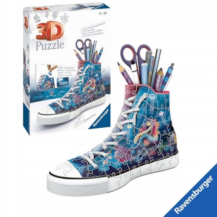 Ravensburger 3D Puzzel Sneaker Zeemeermin Organizer - 112 Stukken