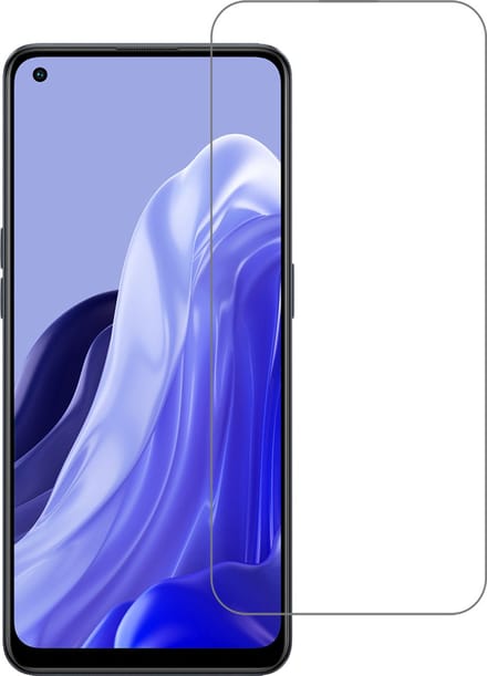 Screenprotector - Geschikt voor OPPO Reno 7 - Extra Sterk - Gehard Glas - Beschermglas - Tempered Glass - Screen Protector