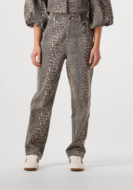 Minus Rana Pant Jeans Dames - Broek - Zwart - Maat 36