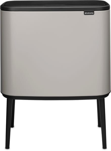 Brabantia Bo Touch Bin Prullenbak - 36 liter - 1 vak - Soft Grey