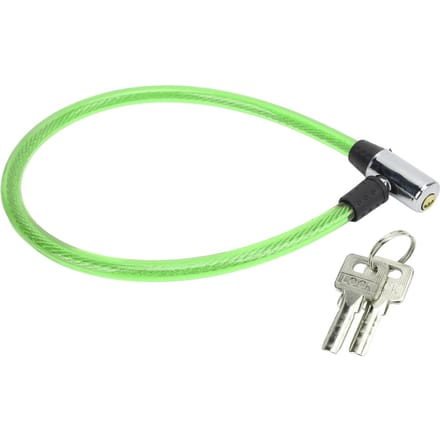 Câble Antivol Vélo Robuste Durable Fil d'Acier Portable Large Application Opération Facile Câble Antivol pour Vélo Moto Portail vert