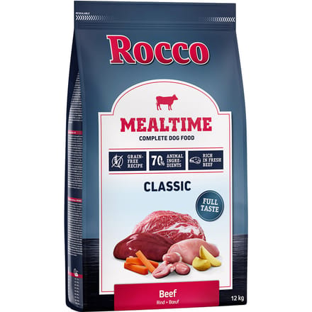 12kg Mealtime Rund Rocco Hondenvoer