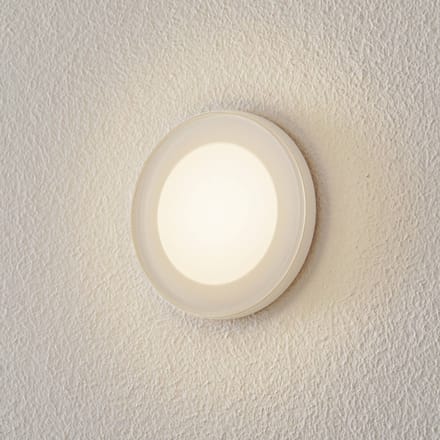 BEGA Accenta wandinbouw rond ring wit 315lm