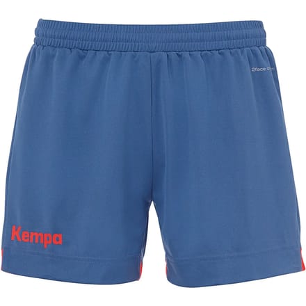Kempa Player Short Dames - Ijsgrijs / Fluorood | Maat: XL