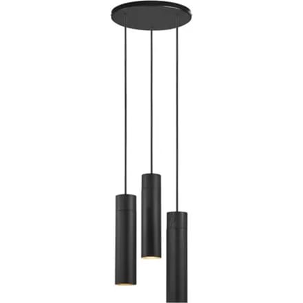 Nordlux Hanglamp Tilo Zwart 3x Gu10