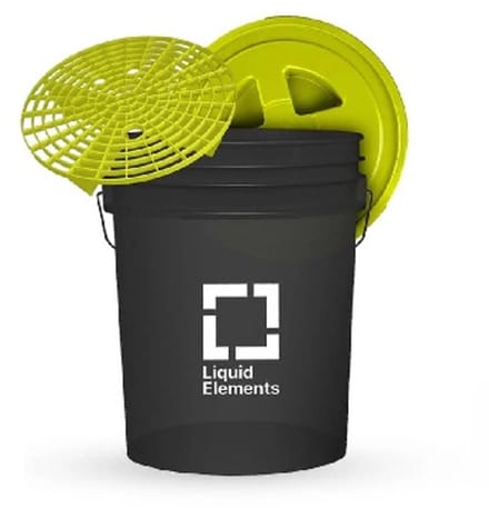 LIQUID ELEMENTS SHADOW WASEMMER 20L MET GRIT GUARD EN DEKSEL