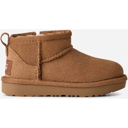 UGG® Classic Ultra Mini for Kids in Brown, Size 8, Twinface/Polyester/Wool