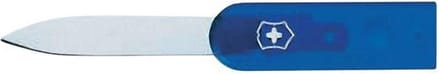 Victorinox SwissCard Briefopener Blauw transparant