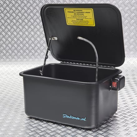Datona® Ontvetterbak - 8 liter - Zwart