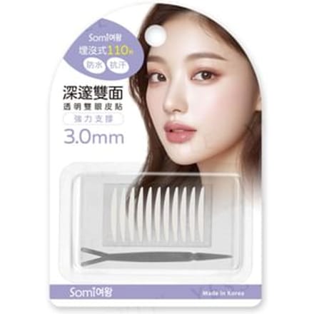 Somi - Deep Double-Sided Eyelid Tape Clear 110 pcs 3mm