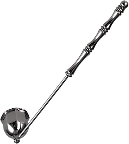 Kaarsblusser - Kaarsaccessoire - Veilig Doven - Lange Handgreep - 18 cm - Goudkleurig