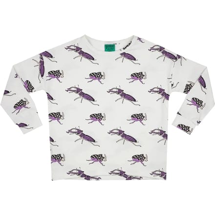 Meisjes-T-shirt met lange mouwen Raspberry Republic Beetle Bug