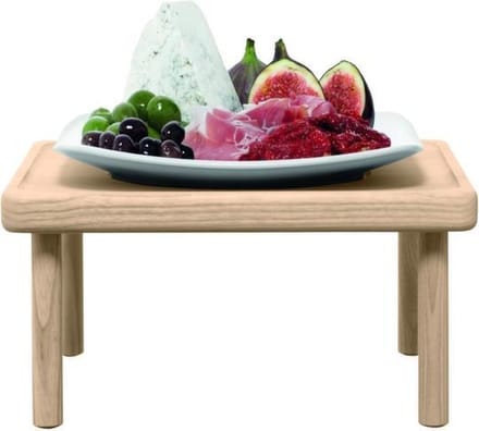 L.S.A. - Stilt Serveerplateau met Bord 23,8x35,5 cm - Porselein - Bruin