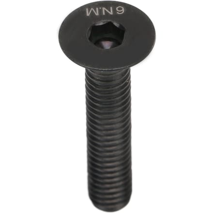 RISK Headset Stuurpen Topkap Bevestigingsbout M6x30mm Fiets Stuurpen Bout Schroef Titanium Legering voor Fietsreparatie zwart