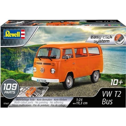 Revell 1/24 VW T2 Bus Modelbouw Auto's