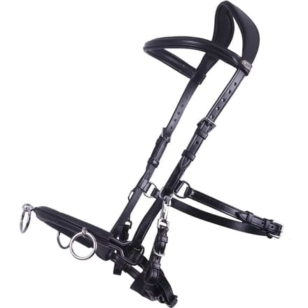 Qhp Kaptoom leer Black - Cob