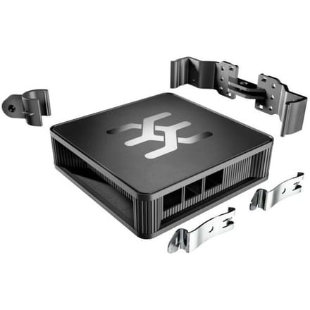 Weidmüller UH20-RPI-4-BASE SBC-behuizing Geschikt voor serie: Raspberry Pi® Zwart