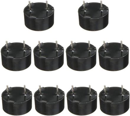 Passieve Zoemer - Alarm Module - Elektronische Componenten - Klein Volume Hoge Druk - 9 x 5.5 mm - Zwart