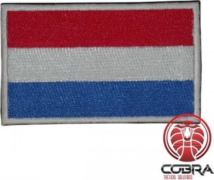 Vlag Luxemburg geborduurde patch embleem | Strijkpatch embleemes | Military Airsoft
